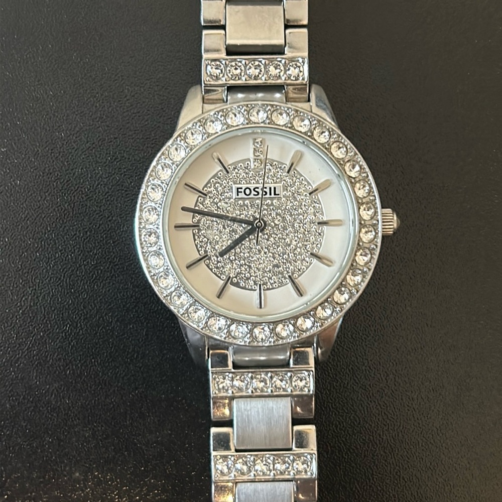 Fossil Jesse Crystal Stainless Steel Watch